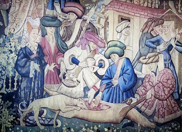 The Deer Hunt   detail museum no.T.205 - 1957 