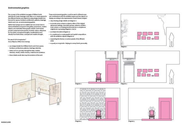 An example of Hara Clark's environmental graphics