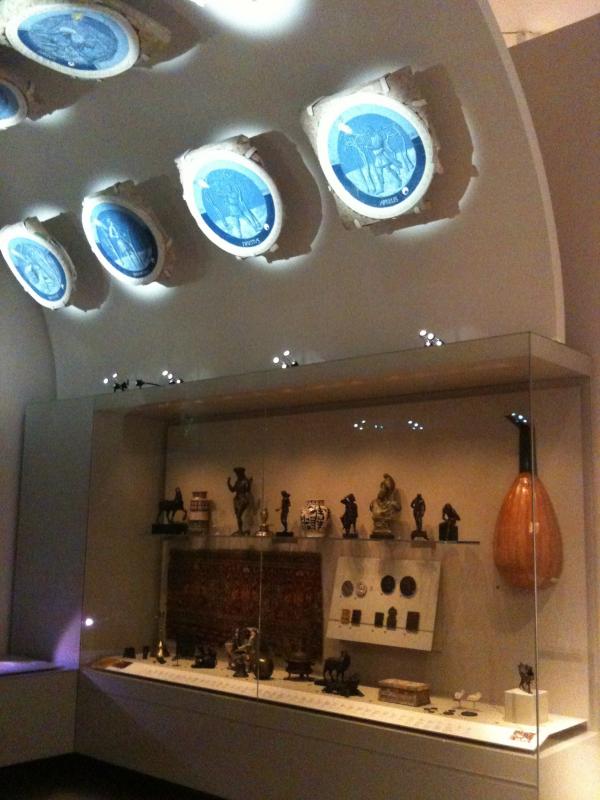 Gallery 64, set up like a Renaissance studiolo
