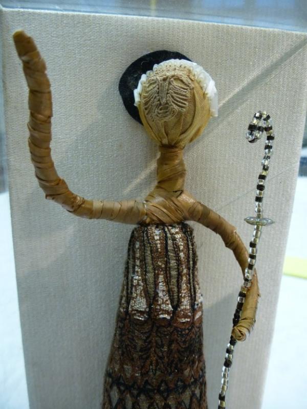 Embroidered figure of a shepherd, Susan Riley, England, 1959 © Victoria & Albert Museum, London