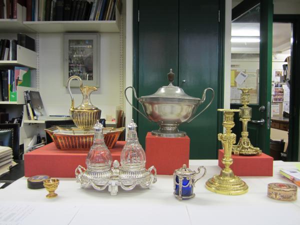 Neoclassicism display mock-up in the Metalwork offices