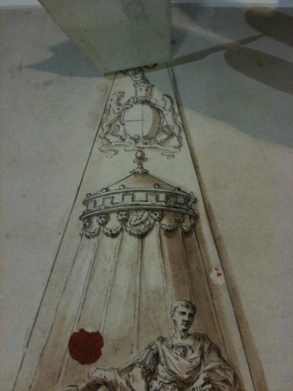 An alternative design for Stanhope's monument, by William Kent