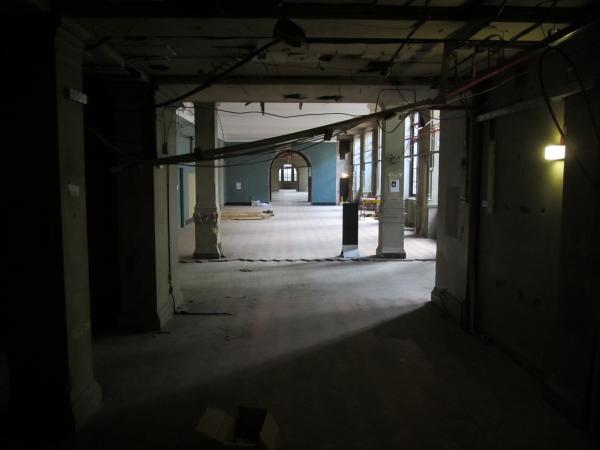 Gallery 1: The view from what will be the Museum’s revamped subway entrance Gallery 1: The view from what will be the Museum’s revamped subway entrance