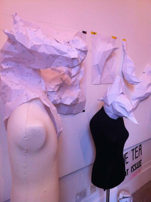 Horses and birds coming alive out of the paper. © Victoria and Albert Museum, London