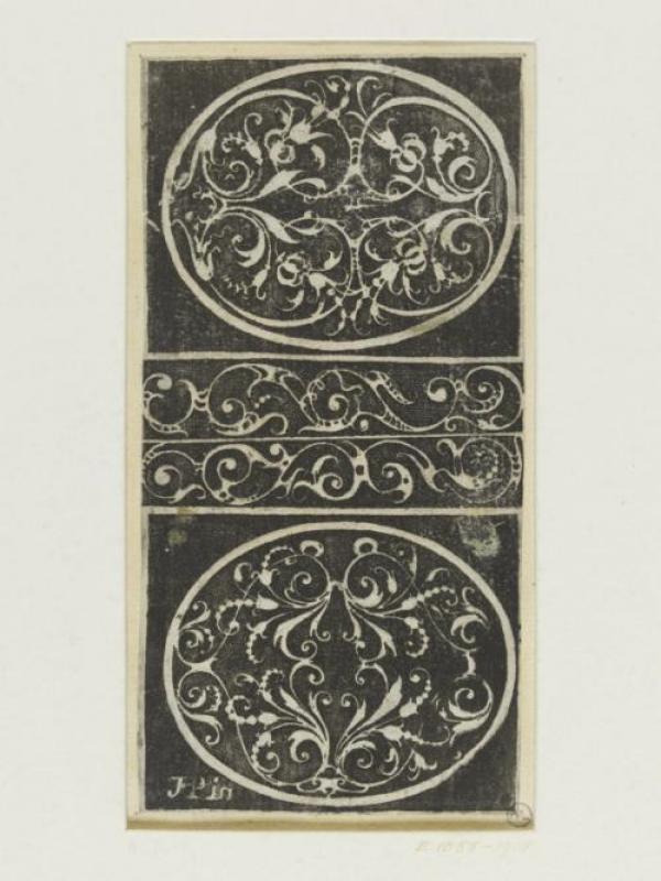 Thomas Picquot, plate from the Livre de Diverses Ordonnances de Feuillages Mores