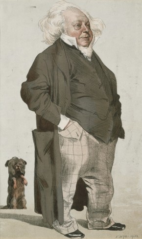 Print by Carlo Pellegrini, cartoon of Henry Cole for Vanity Fair