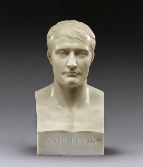 This bust copies that of a Roman emperor. The image of the new emperor was at the heart of Napoleonic Europe. Bust of Napoleon I, 1807–9
