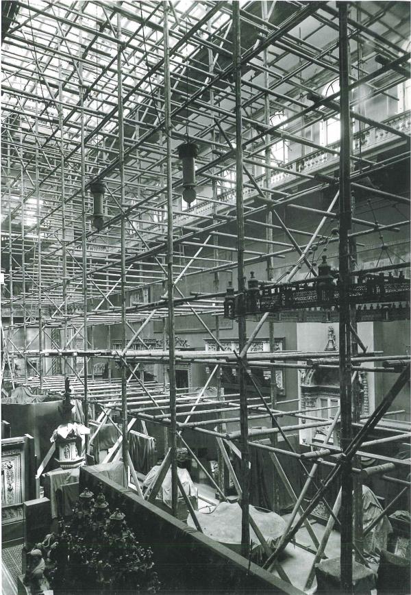 Re-decoration of Gallery 46b in 1921