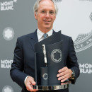 Sir Paul Ruddock with Montblanc de la Culture Arts Patronage Award, 2014. © Victoria and Albert Museum, London