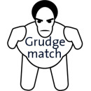 Image fo Sumo wrestler with Grudge Match on chest