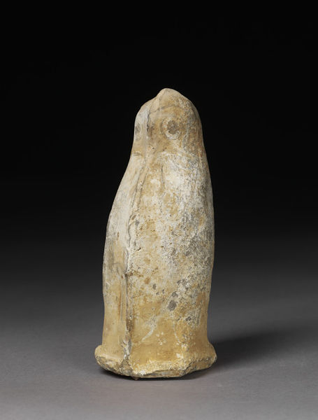 Unknown artist, 'Lamp' Chinese, Unglazed grey earthenware with unfired white slip and painting (C.132-1926). © Victoria and Albert Museum, London.