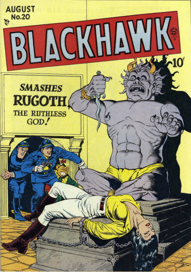 Blackhawk # 20, late 1940s.