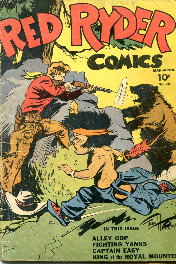 Red Ryder # 24, March 1945. © King Features Syndicate Inc. 1945.