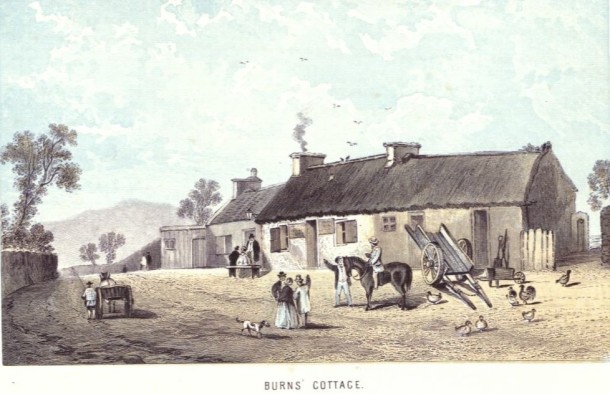 Nelson's pictorial guide-books for tourists : Ayrshire and Robert Burns : views of Scotland. Book, published London: T. Nelson and Sons, ca. 1870.