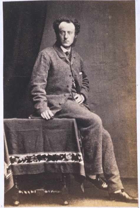 Photograph of John Everett Millais, 19th century (museum no. 1451-1928) © Victoria & Albert Museum, London