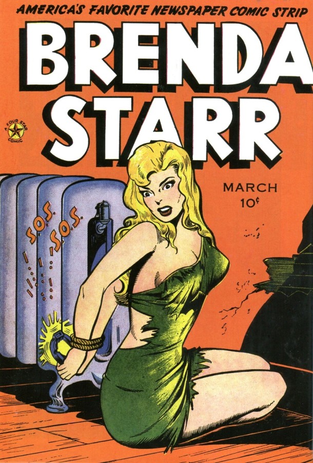 Brenda Starr #2, 1948 with art by Jack Kamen. © Tribune Media Services.