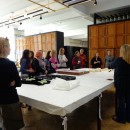 Tour of the Clothworkers’ Centre for the Study and Conservation of Textiles and Fashion ©Angelika Riley