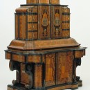 Writing cabinet, Würzburg, made by Jacob Arend and Johannes Wittalm in the workshop of Servatius Arend, 1716. Museum no. W.23-1975. © Victoria and Albert Museum, London