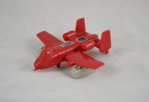 Powerglide, an Autobot 'mini-vehicle', a sub-set of smaller, simpler and cheaper toys. Museum no. B.106-1994. Copyright Victoria and Albert Museum, London