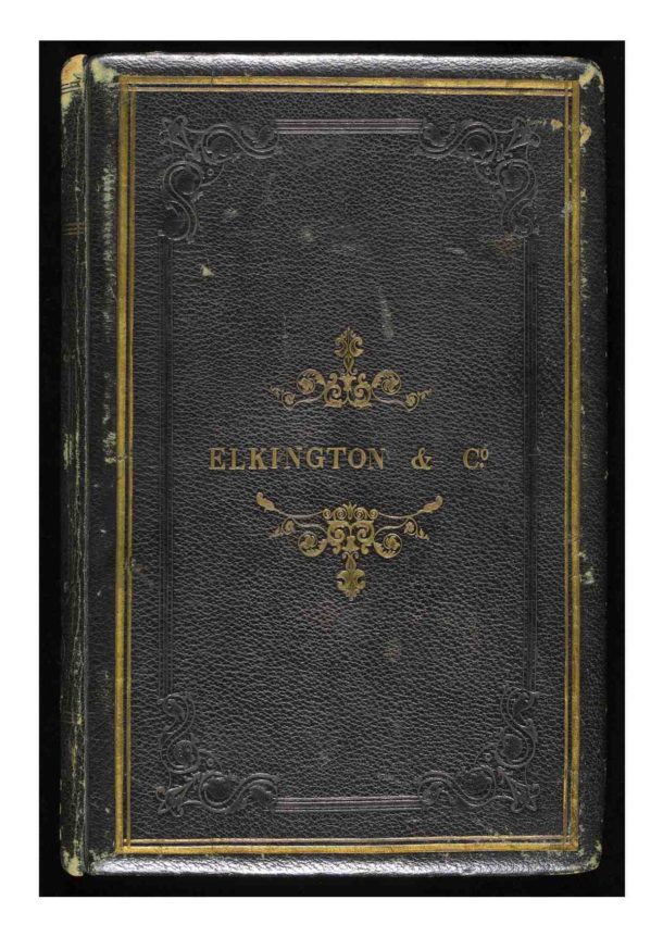 Elkington & Co. Visitors' Book, 1855-1878. Victoria and Albert Museum, London. Reference: National Art Library Manuscript: MSL/1971/707-709.
