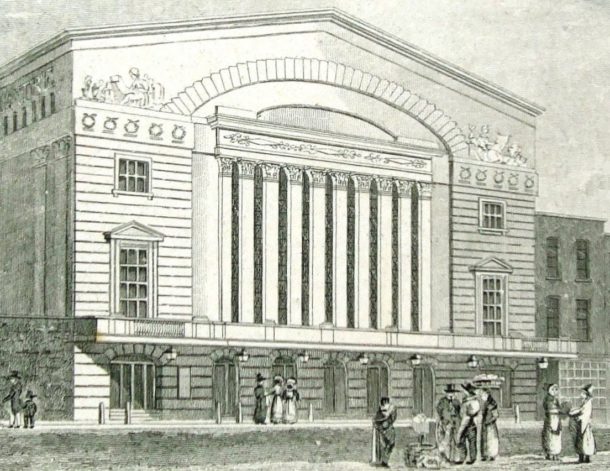 The Royal Brunswick Theatre, by Schnebbelie