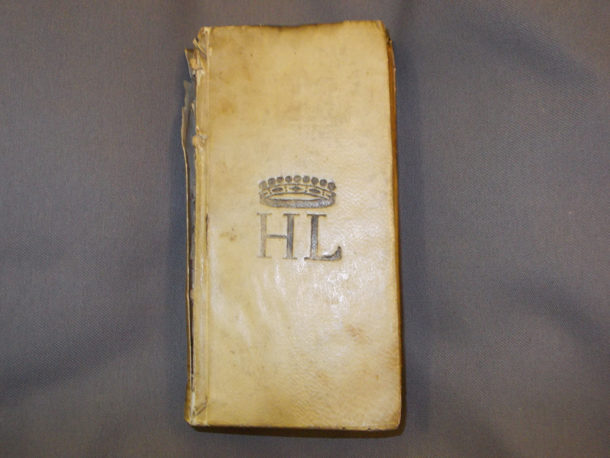 Vellum bound book
