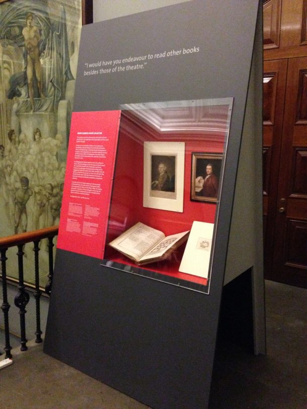 Introductory display case