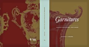 Cover of Garnitures: Vase Sets from National Trust Houses, V&A Publishing, London, 2016