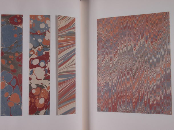 Samples from the Payhembury workshop, which still produces paper today.