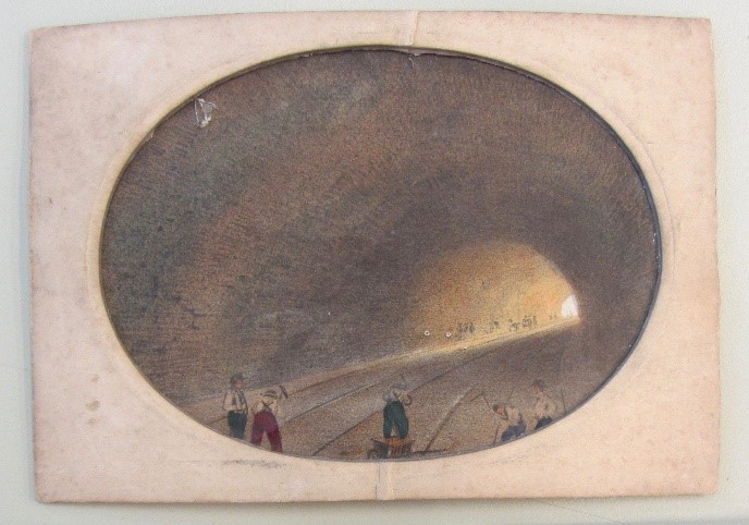 Fig. 4. ‘Le tunnel de Rolleboise’ – Day view