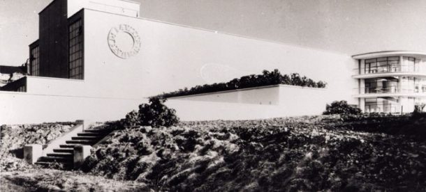 1930s image of the De La Warr Pavilion, © De La Warr Pavilion.