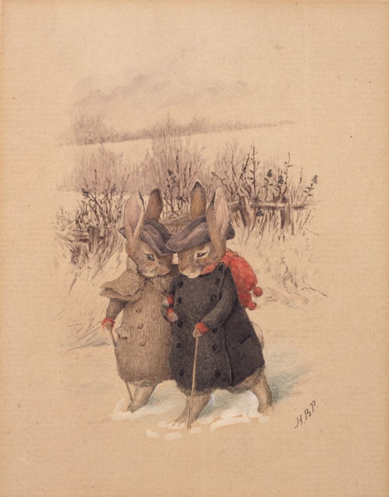 Beatrix Potter Christmas Cards 