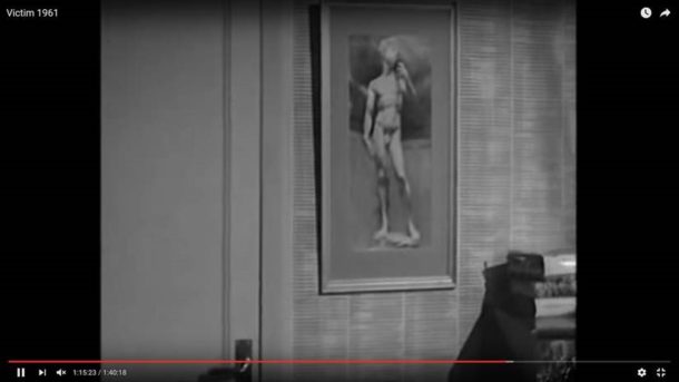 Screenshot from 'Victim', 1961