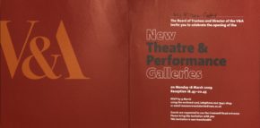 V&A invitation
