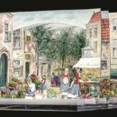 Fig.2. Groenmarkt, The Hague, ca.1860.