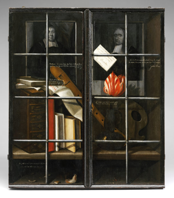 Cabinet of Curiosity painting