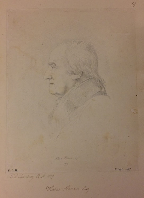 Portrait of Sir Hans Sloane