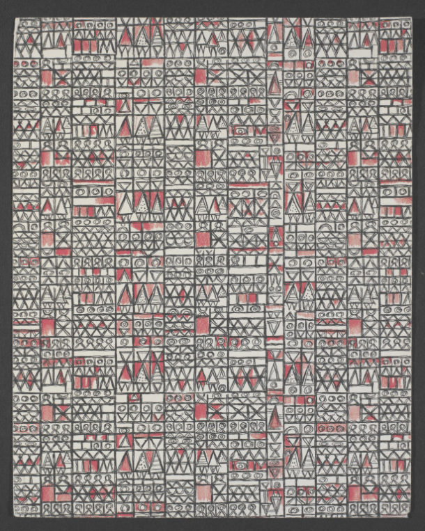 Harrison & Sons 'Promenade' laminate sample, Jacqueline Groag