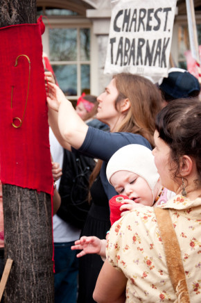 Quebec protests against rising tuition fees – March 22, 2012. Photograph by Jérémie Dubé- Lavigne. ©Jérémie Dubé-Lavigne