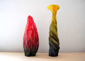 Digital Natives; distorted 3d models