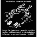 Become the Bike Bloc poster, issued during the COP 15 Climate Summit.