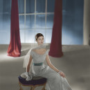 'After' Dress by Hattie Carnegie, modelled by Carmen Dell'Orefice