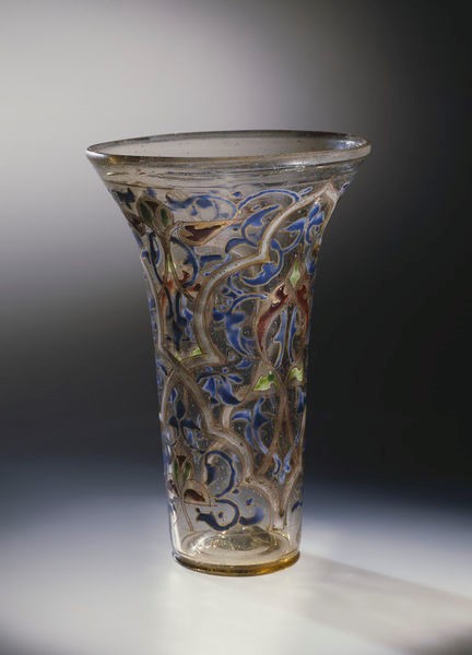 ‘The Luck of Edenhall’, beaker and case, probably Great Britain, possibly Egypt, possibly Syria, c.1350. Museum no. C.1 to B-1959 © Victoria and Albert Museum, London