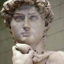 Fig.1. The plaster cast of Michelangelo's David in the Pushkin State Museum of Fine Arts (Inv. II.2.в 424)