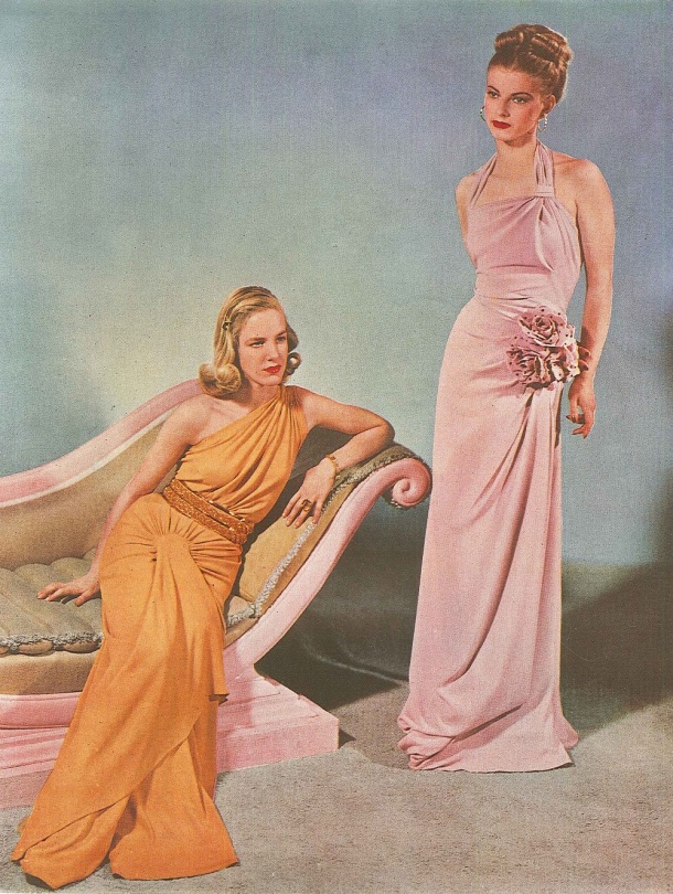 Bespoke dresses advertised around 1946; V&A Archive of Art and Design GC10/1