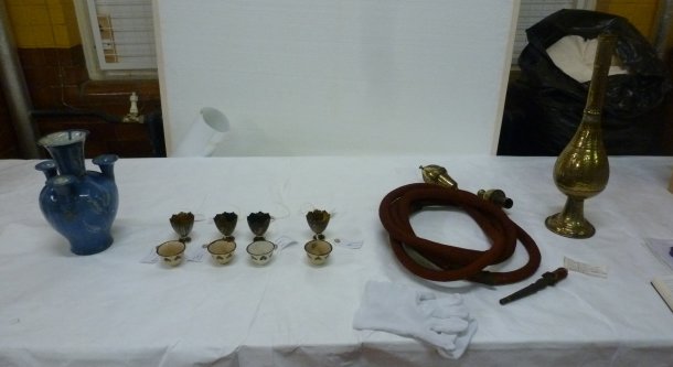 Damascus room objects transferred to the Horniman Museum in 1962 © Mariam Rosser-Owen with permission of the Horniman Museum