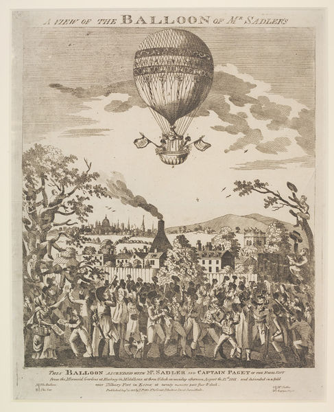 Etching by an unknown artist, published by J. Pitts, 21 August 1811. Museum no. E.4769-1923