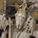 Detail of crozier showing St. Olaf, A.1-2002 © Victoria and Albert Museum, London