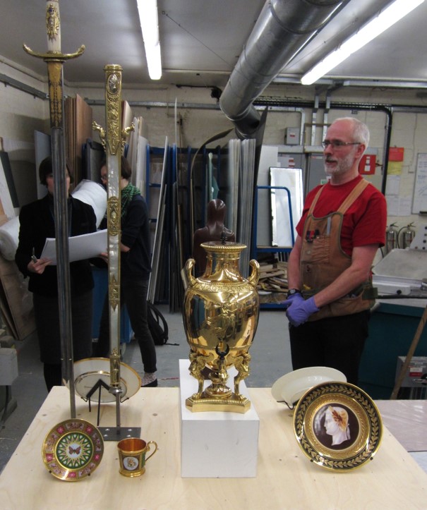 Roger, one of our talented technicians © Victoria and Albert Museum, London