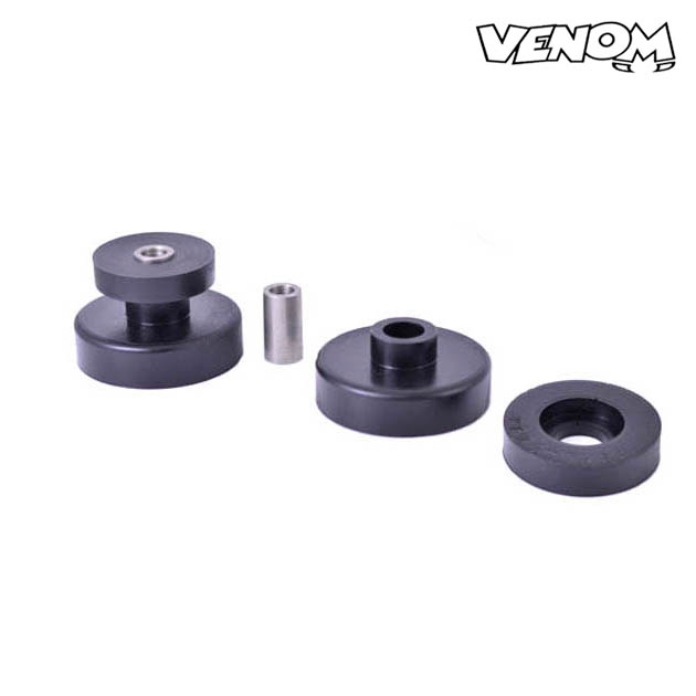 Powerflex Black Rear Shock Absorber Top Mounting Bushes PFR5-115BLK